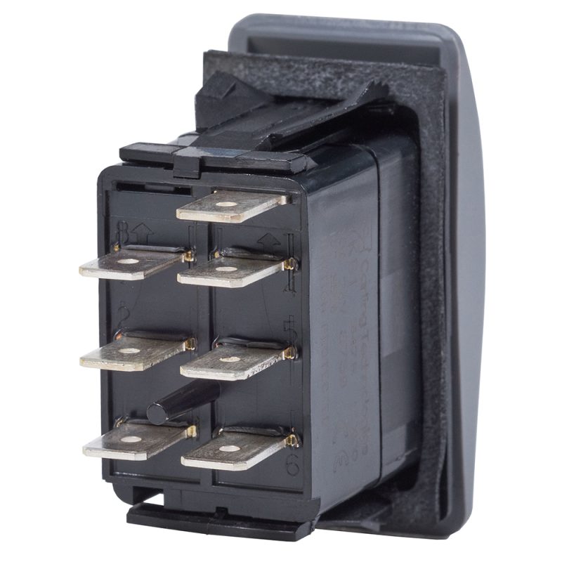 Blue Sea 8221 Water Resistant Contura III Switch - (ON)-OFF-ON - Grey - Image 2