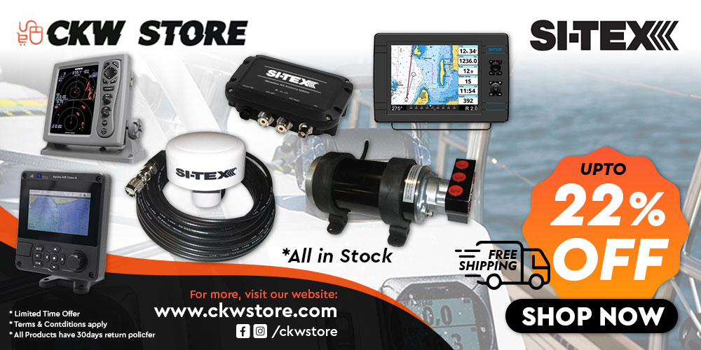 Travel to Waters with SI-TEX Marine Electronics