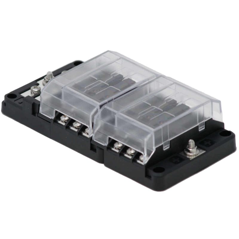 Egis RT Fuse Block 12 Position with Ground & LED Indication