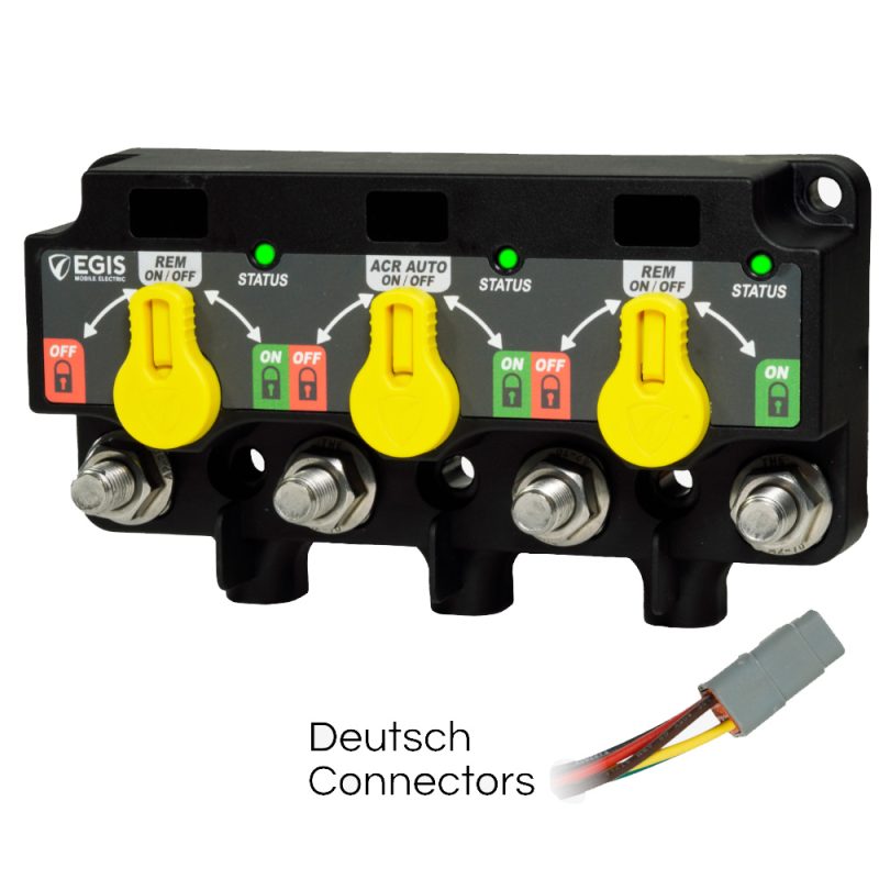 Egis XD Series Triple Flex 2 Relay-ACR-Relay with Knobs & 3X DTM Connector